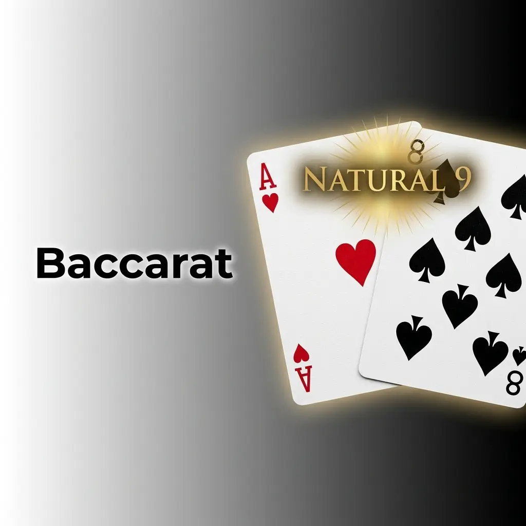 Live Baccarat Kartenspiel – Spieler vs. Bank, Ziel nahe 9 Punkte, Varianten bei 1Red verfügbar