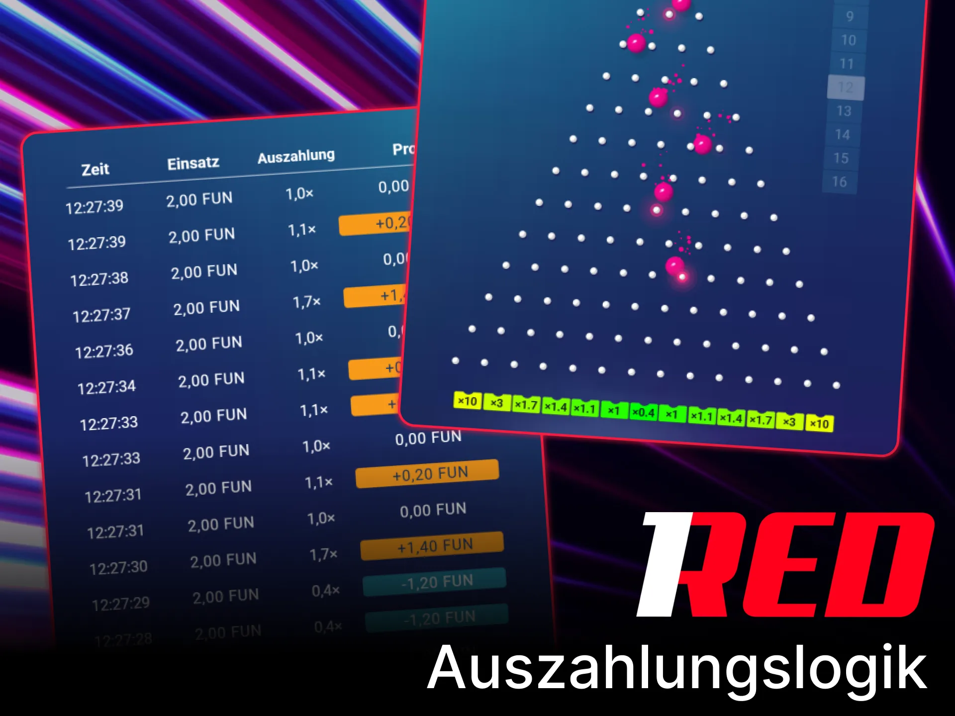 Verstehen Sie die auszahlungslogik im 1Red Plinko Official und sichern Sie sich Ihre Auszahlung.